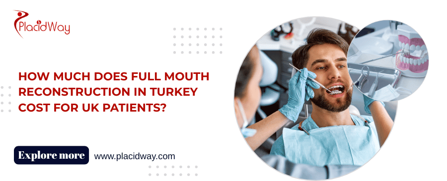 How much does full mouth reconstruction in Turkey cost for UK patients  